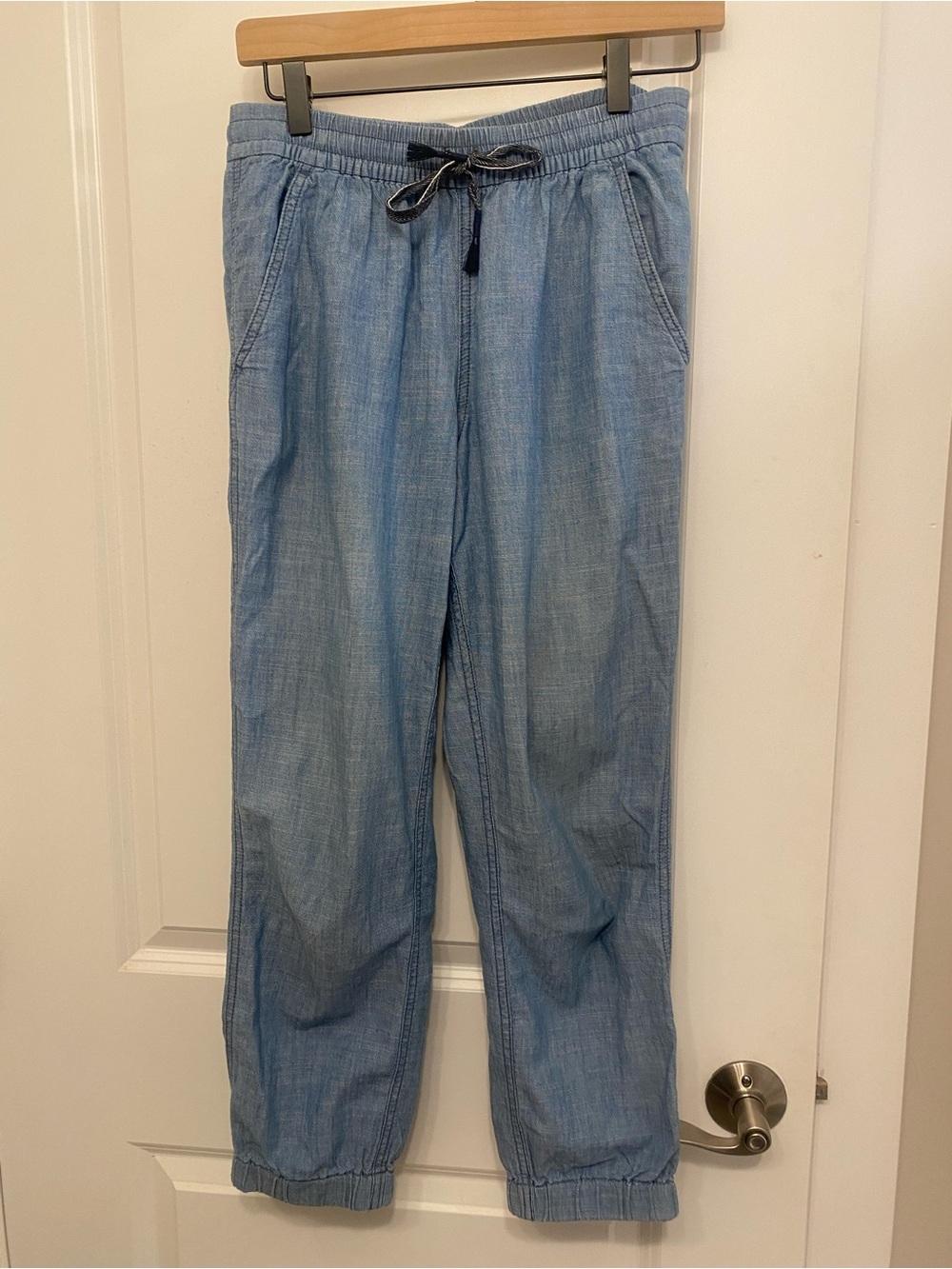 Elastic Waist Jcrew Point Sur pants